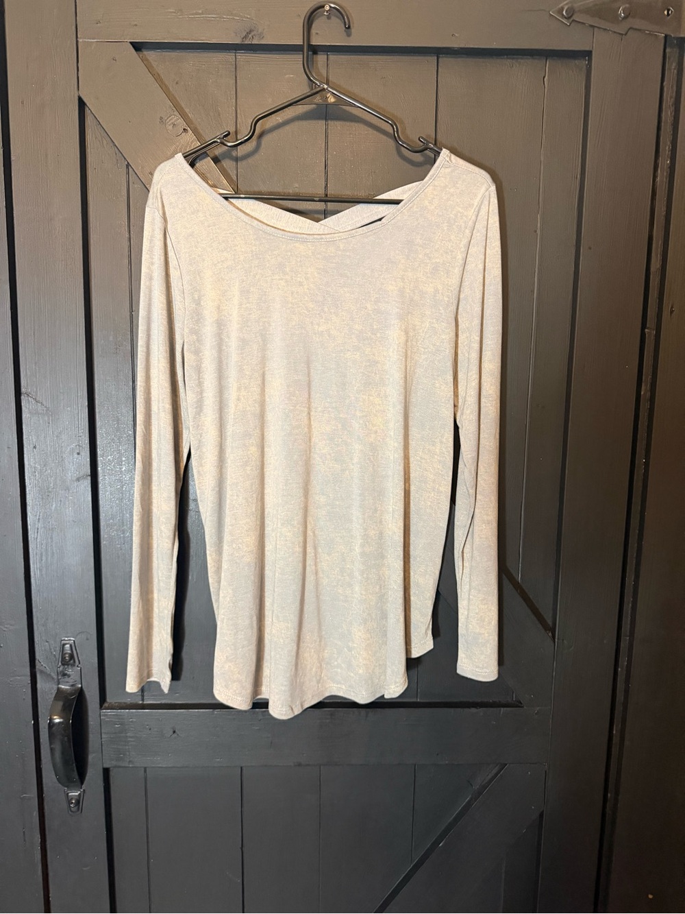 Women's Long-Sleeve Top in Gray